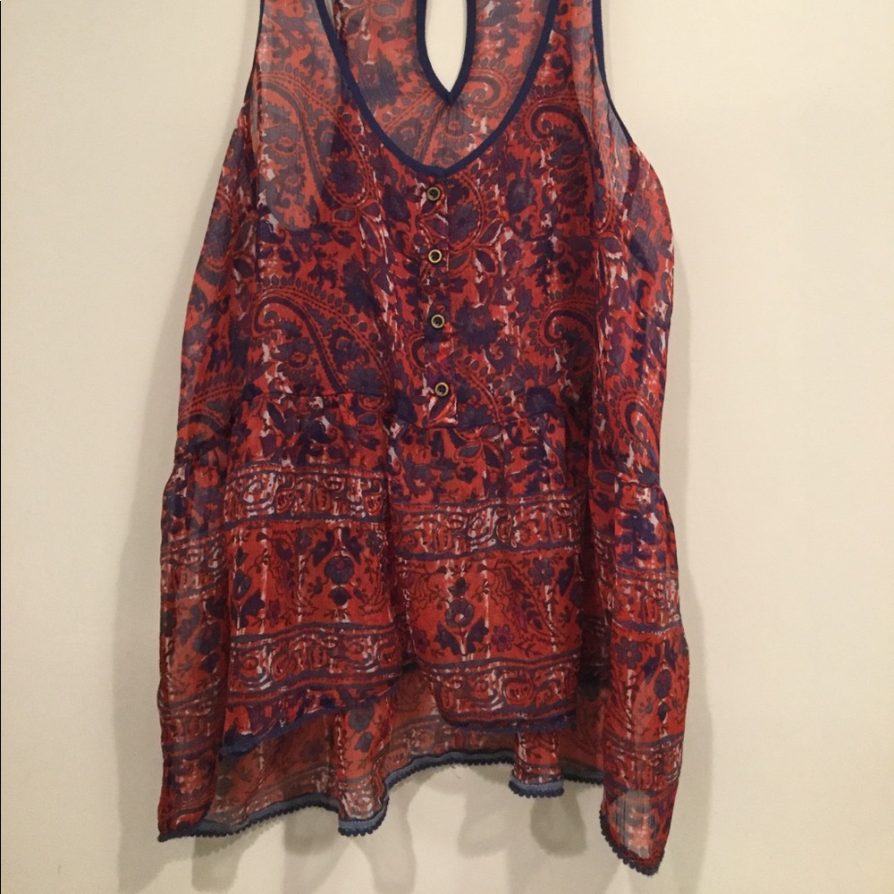 Ecoté Urban Outfitters Racerback Blouse - Picture 2 of 5